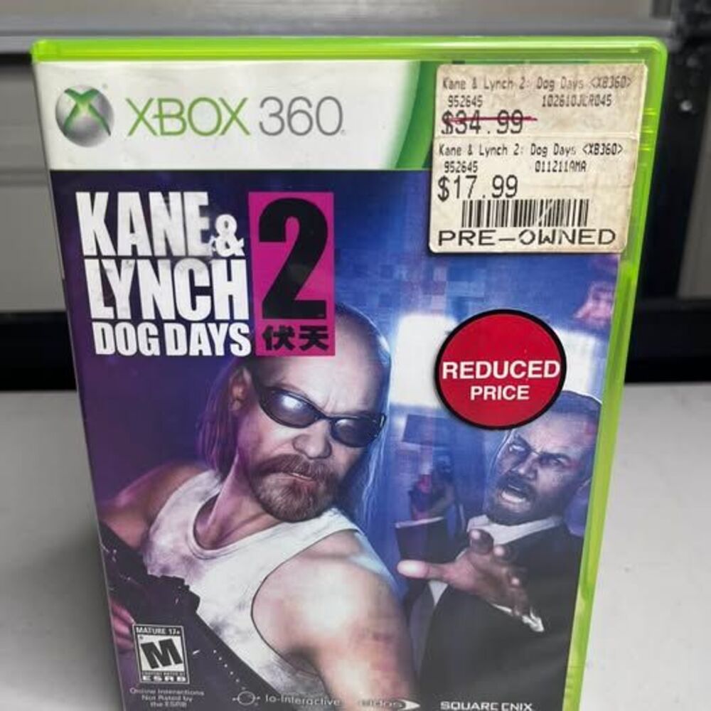Kane & Lynch 2: Dog Days - Xbox 360